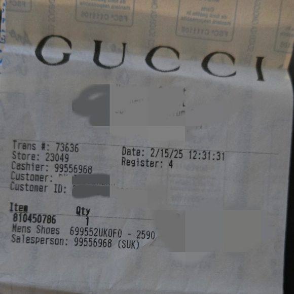 Gucci Macro GG Canvas Derby Shoes - Picture 8 of 8